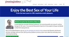 Desktop Screenshot of greatsexguidance.com
